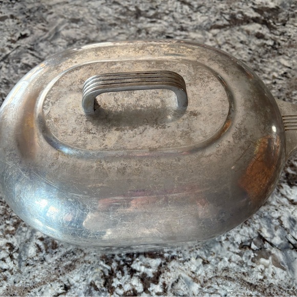 Vintage Wagner Ware Sidney O Magnalite 4265P Large Roaster Dutch w/Lid 12.5”x9.5 - Picture 2 of 5